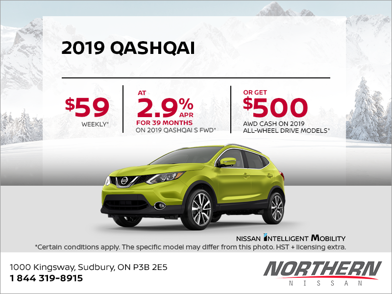 Get the 2019 Qashqai Today!