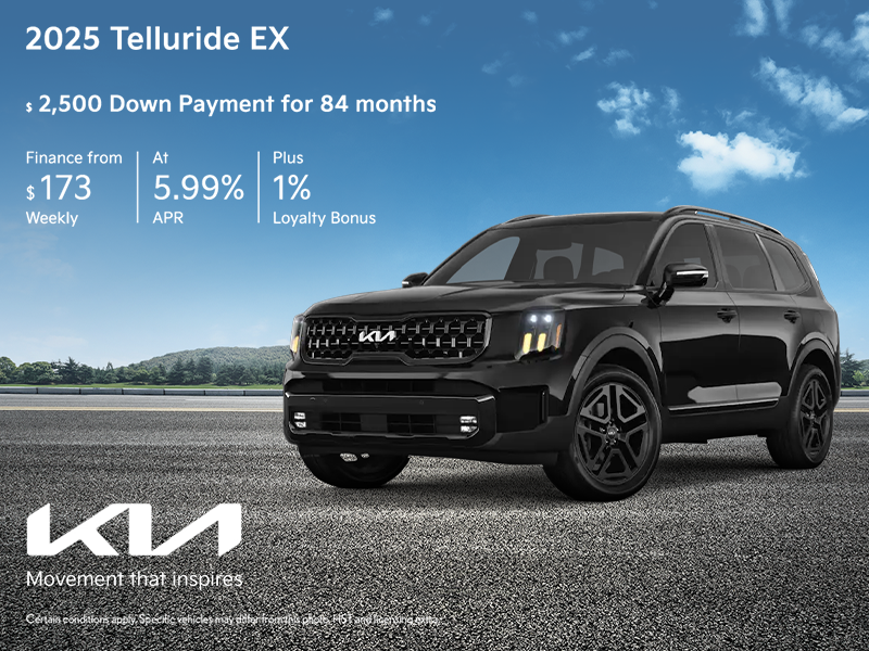 Get the 2025 Kia Telluride!