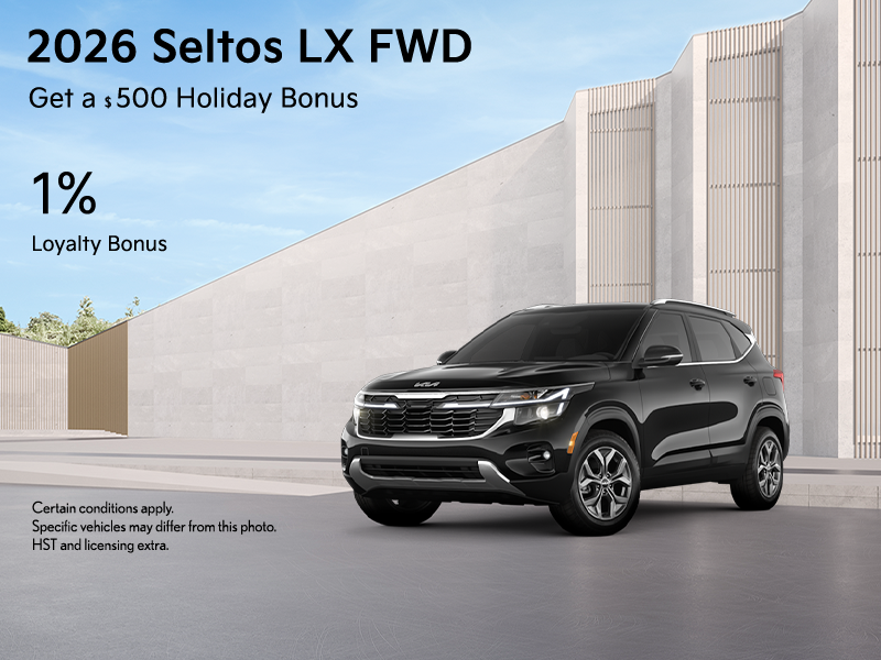 Get the 2026 Kia Seltos!