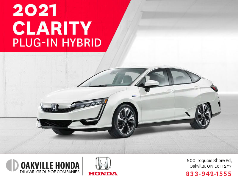 Get the 2021 Honda Clarity!