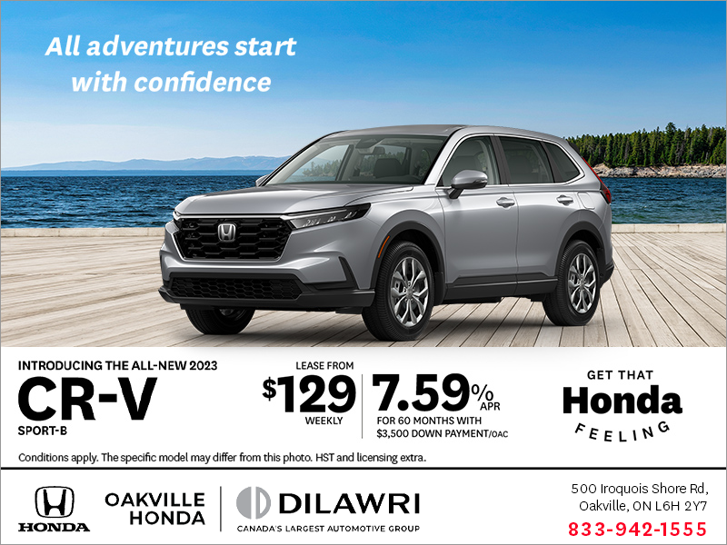 Get the 2023 Honda CR-V!