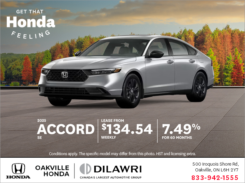 Get the 2024 Honda Accord!