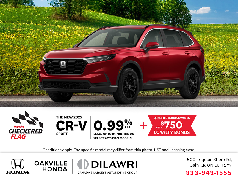 Get the 2025 Honda CR-V!