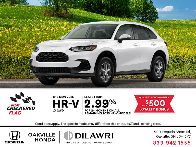 Get the 2025 Honda HR-V
