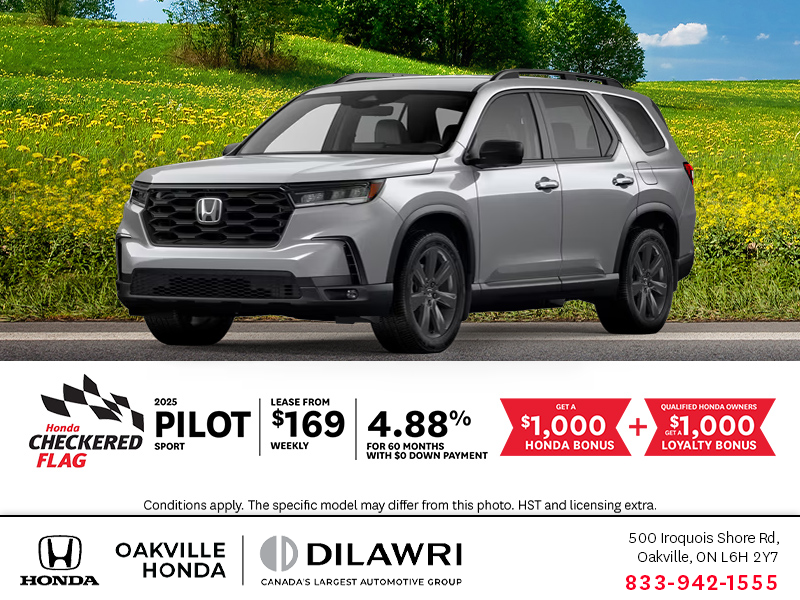 Get the 2025 Honda Pilot