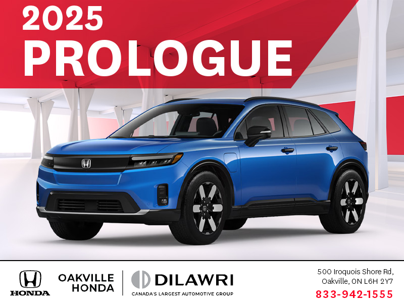 Get the 2025 Honda Prologue!
