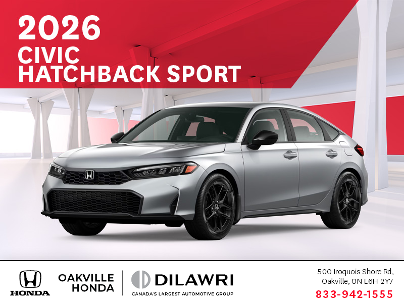 Get the 2026 Honda Civic Sedan!