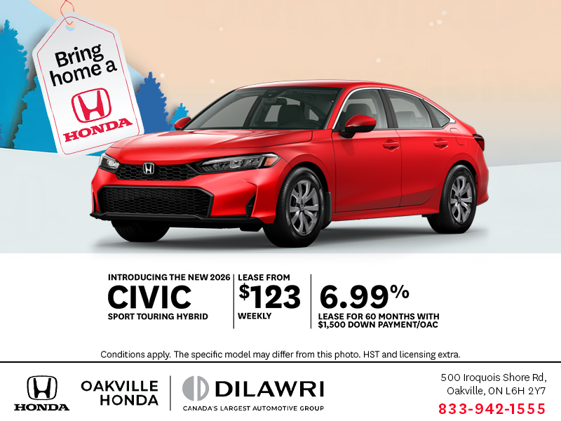 Get the 2026 Honda Civic Hybrid!