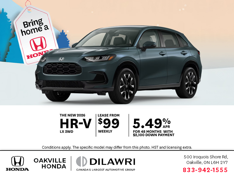 Get the 2026 Honda HR-V