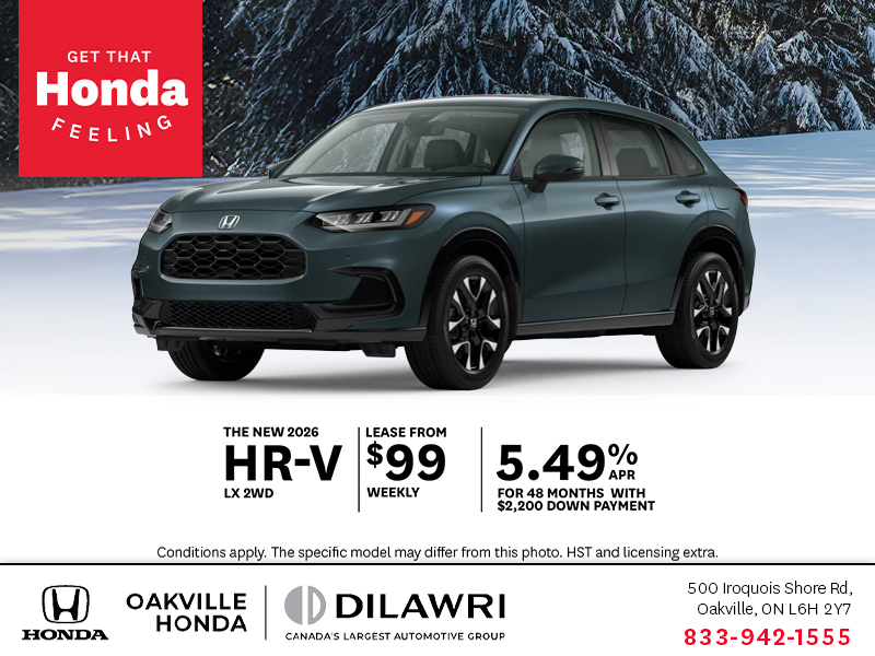 Get the 2026 Honda HR-V