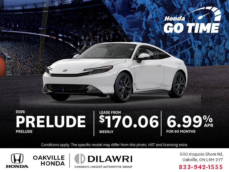 Get the 2026 Honda Prelude!