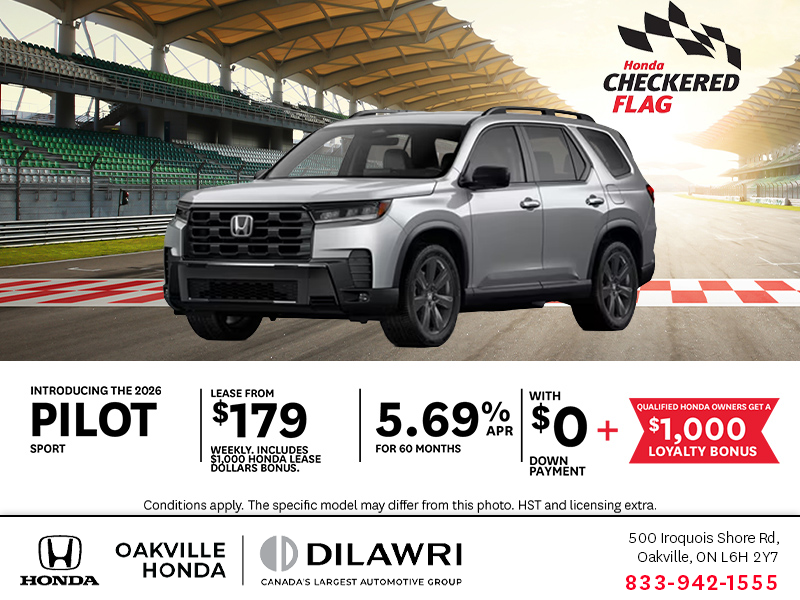 Get the 2026 Honda Pilot
