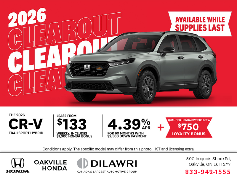 Get the 2026 Honda CR-V hybrid!
