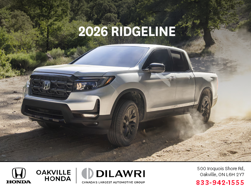 Get the 2026 Honda Ridgeline!