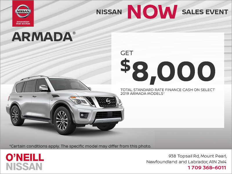 Get the 2019 Nissan Armada