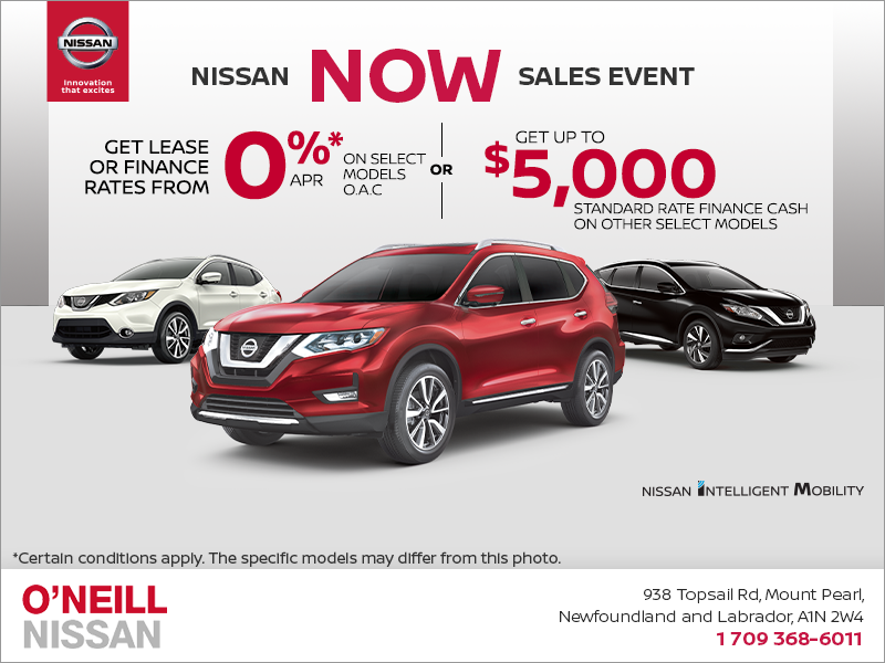 Nissan Now Sales Event!