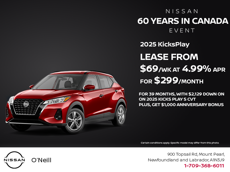 Get the 2025 Nissan Kicks Play Today!