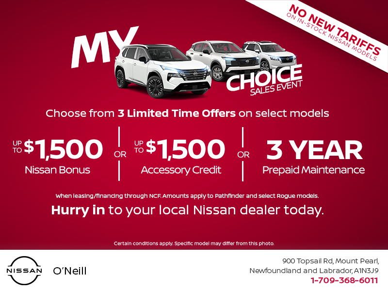 The Nissan monthly Event