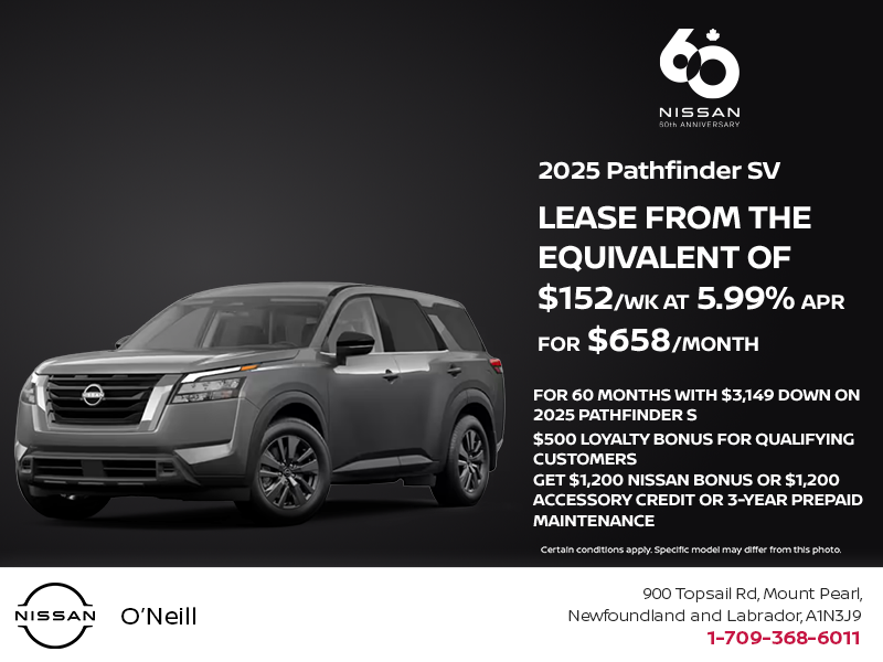 Get the 2025 Nissan Pathfinder Today!