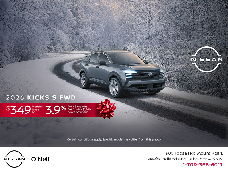 Get the 2026 Nissan Kicks Today!