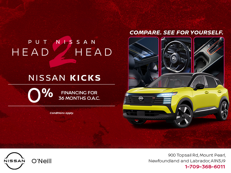 Get the 2026 Nissan Kicks Today!