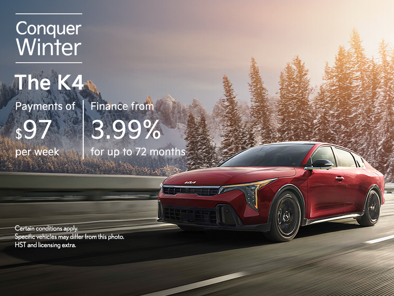 Get the 2025 Kia K4 !