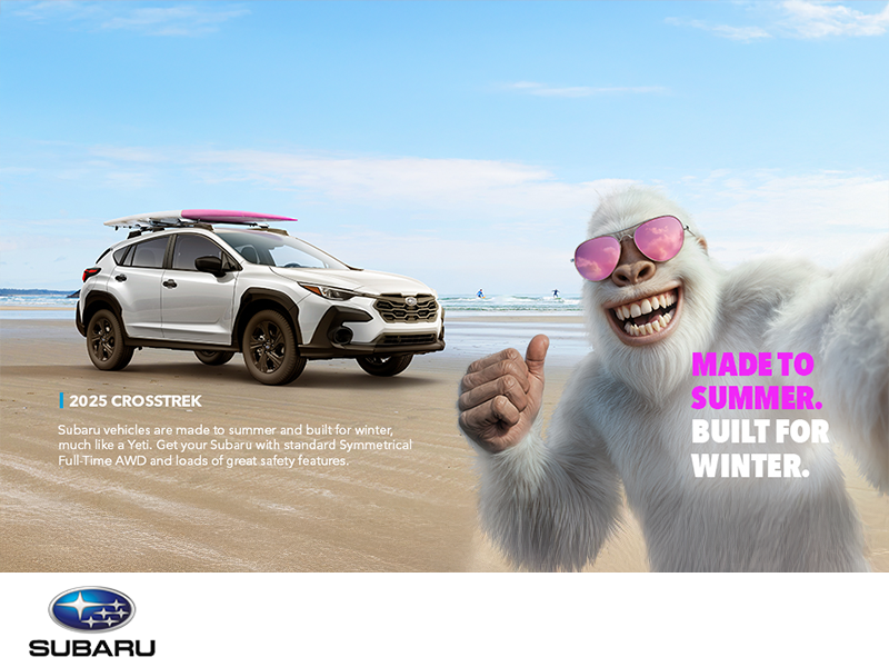 Subaru's Monthly Sales Event