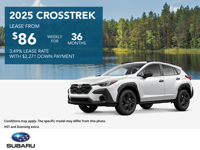Get the 2025 Subaru Crosstrek Today!