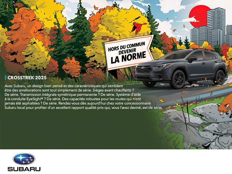 Événement mensuel chez Subaru