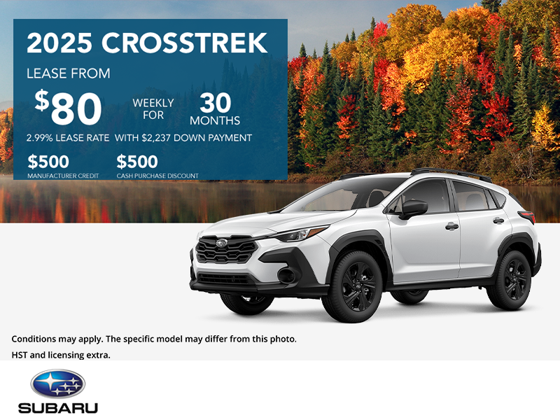 Get the 2025 Subaru Crosstrek Today!
