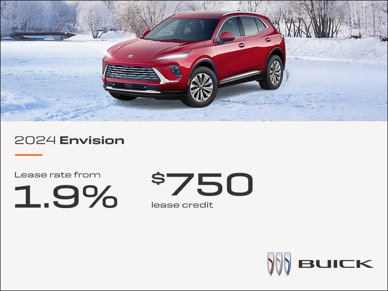 Get the 2024 Buick Envision