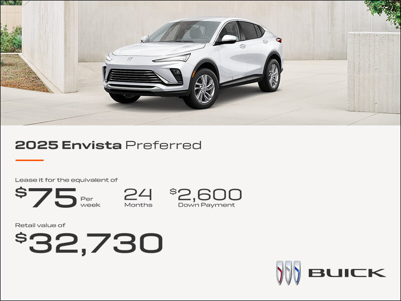 Get the 2025 Buick Envista