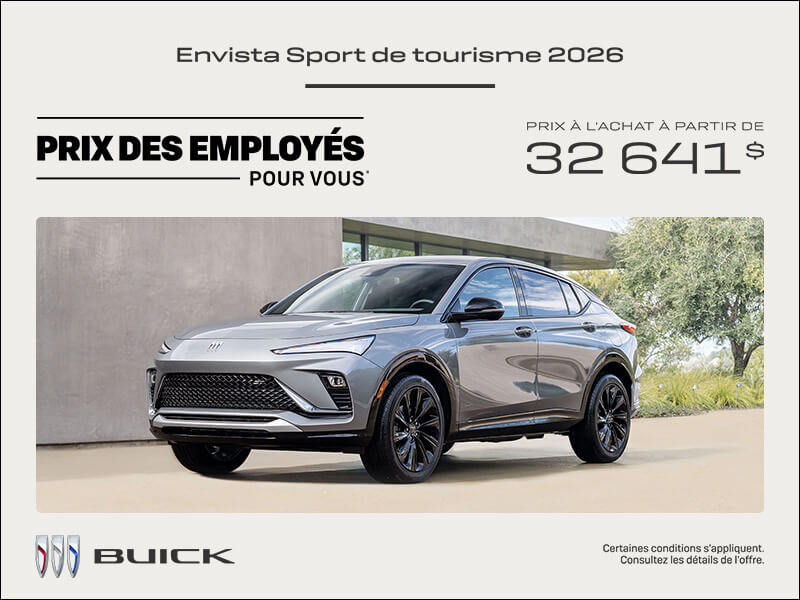 Procurez-vous le Buick  Envista