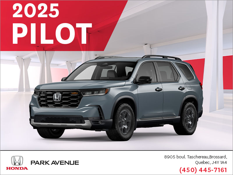 Get the 2025 Honda Pilot!