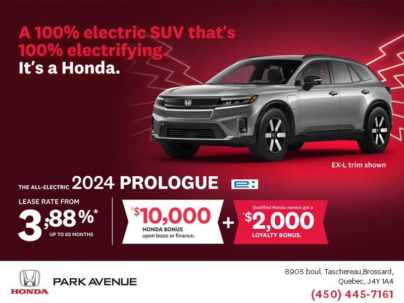 Get the 2024 Honda Prologue!