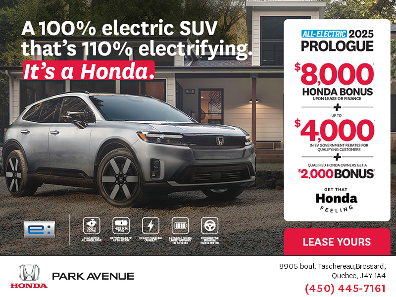 Get the 2025 Honda Prologue!