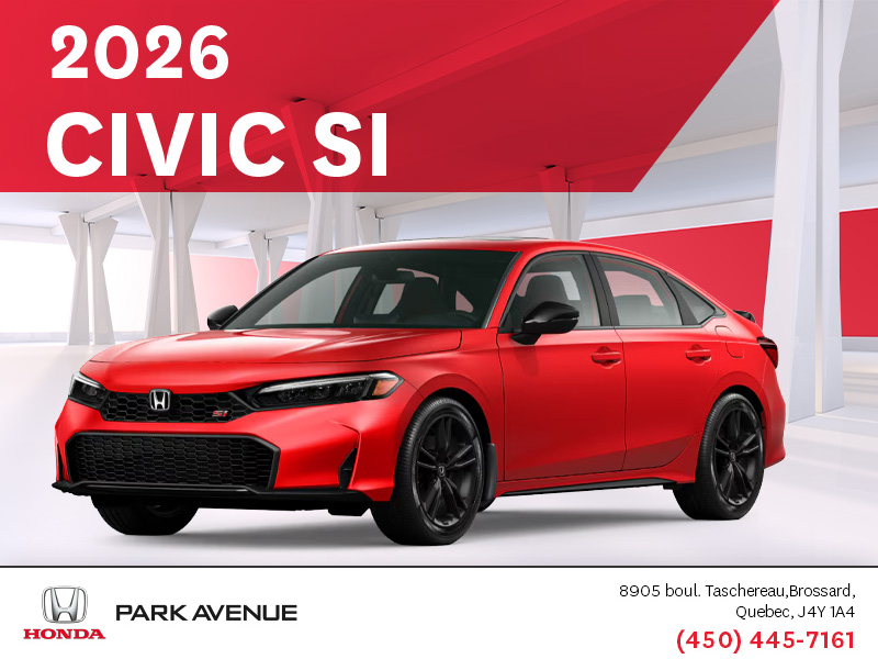 Get the 2026 Honda Civic Si!