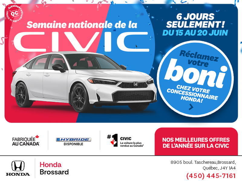 L'événement mensuel Honda !