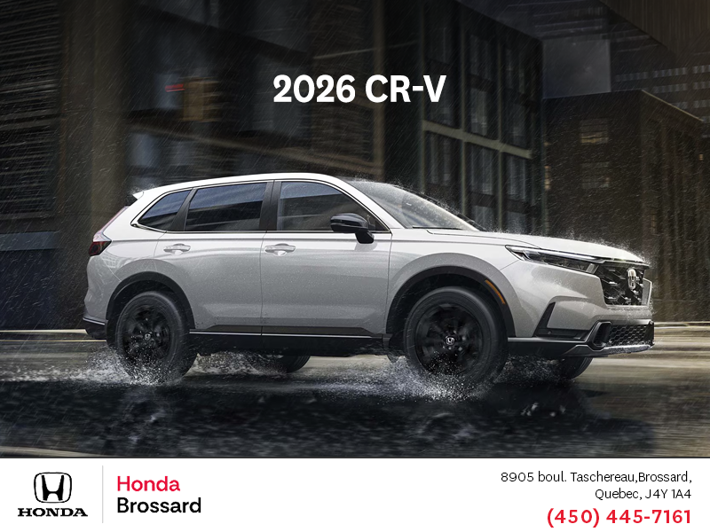 Get the 2026 Honda CR-V!