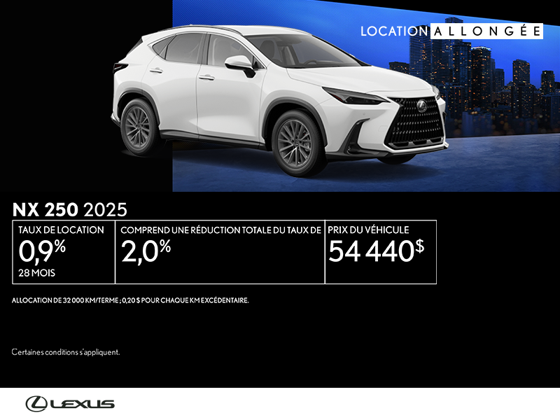 Lexus NX 2025