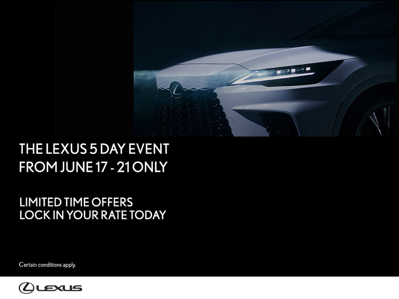 Lexus 5-day Event