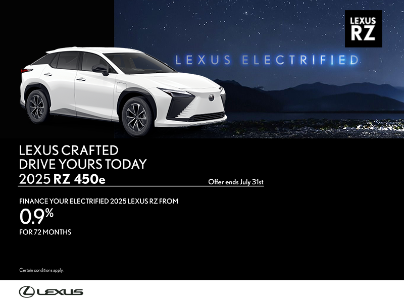 2025 Lexus RZ 450