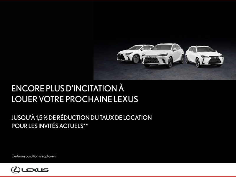 Événement mensuel Lexus