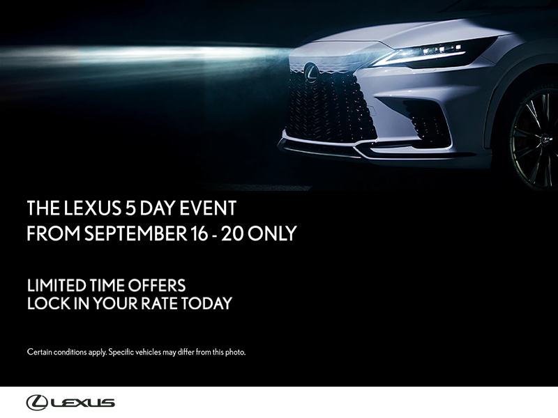Lexus monthly Event