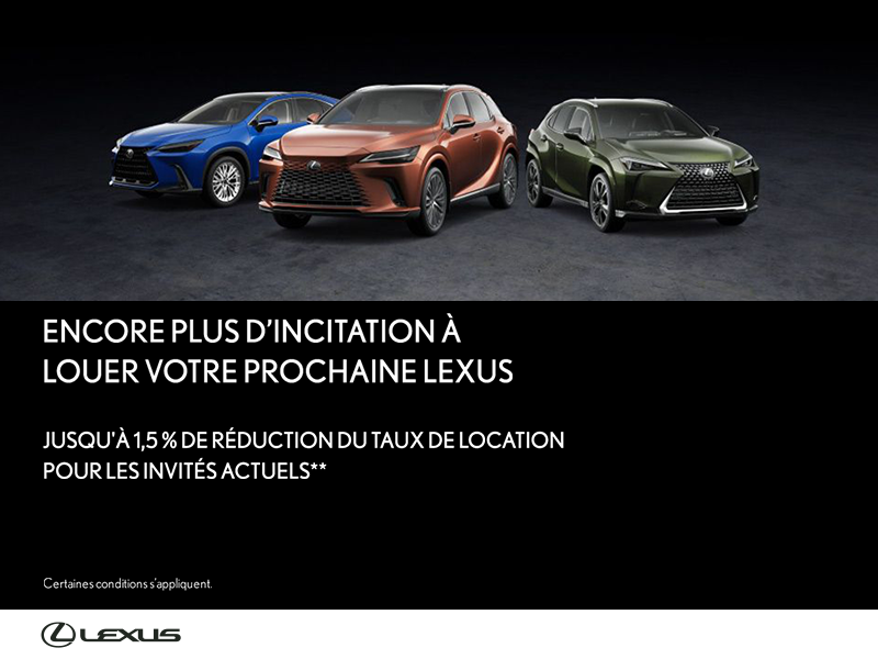 Événement mensuel Lexus