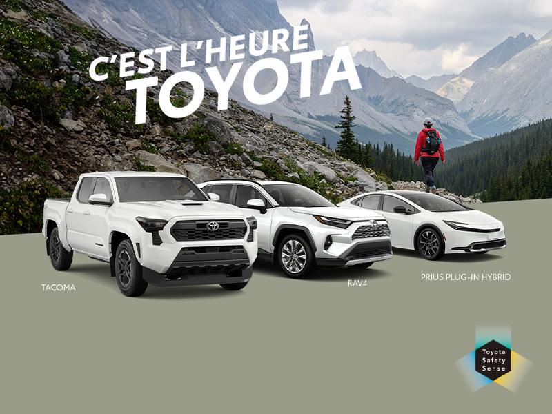 C'est l'heure Toyota!