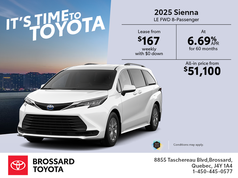 2025 Toyota Sienna Hybrid