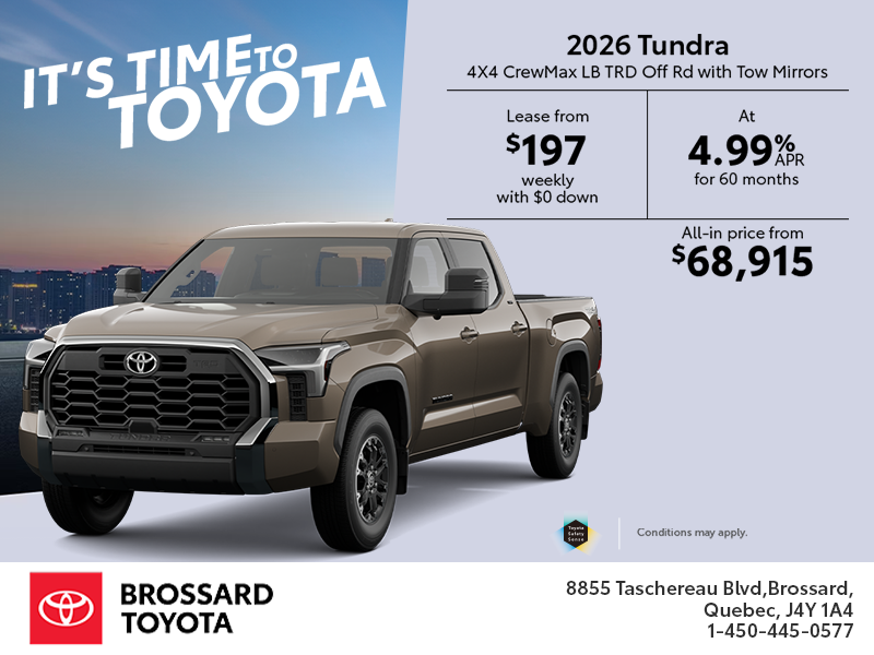 2026 Toyota Tundra