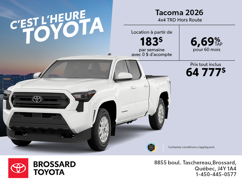 Toyota Tacoma 2026