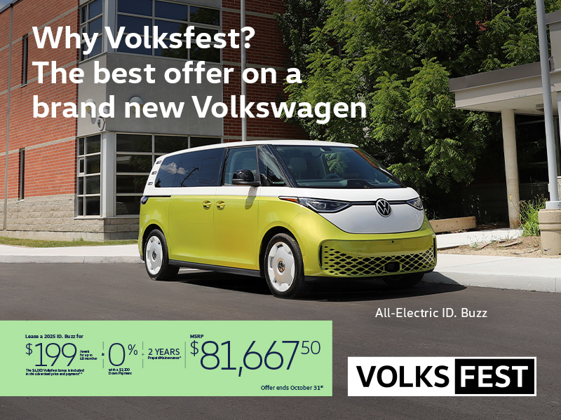 Get the 2025 Volkswagen ID.Buzz